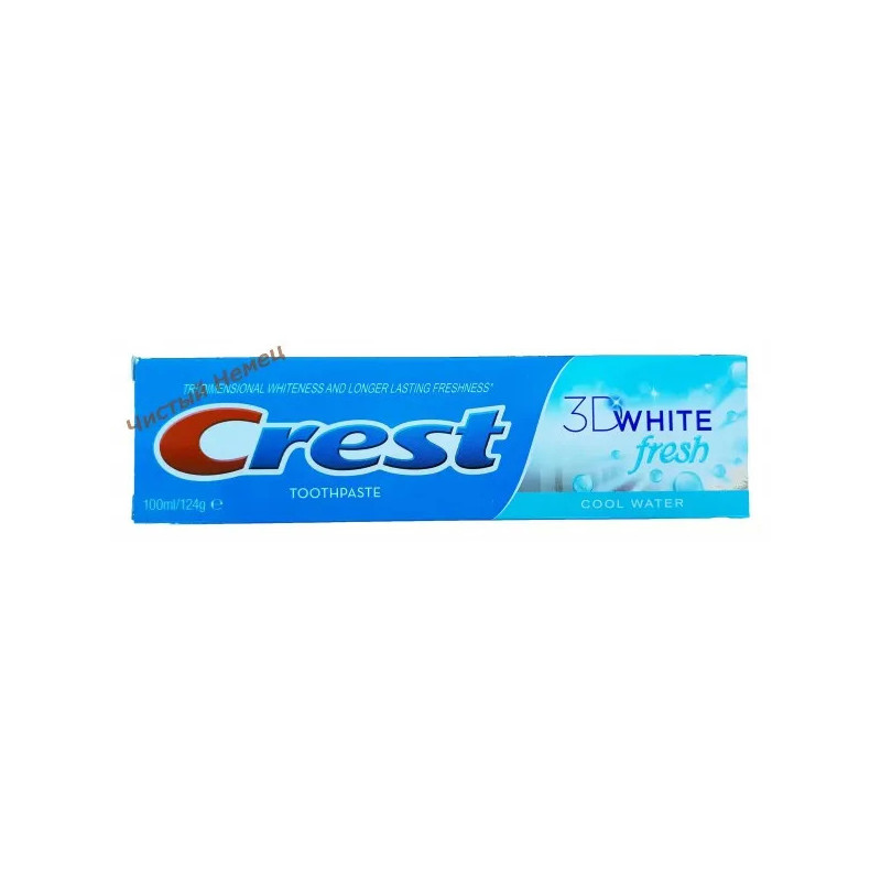 Crest 3D White зубная паста Fresh Cool Water (100 мл) 