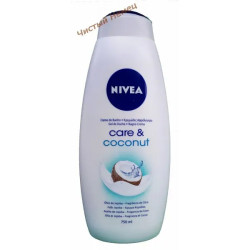 Nivea гель для душа (750 мл) Care & Coconut