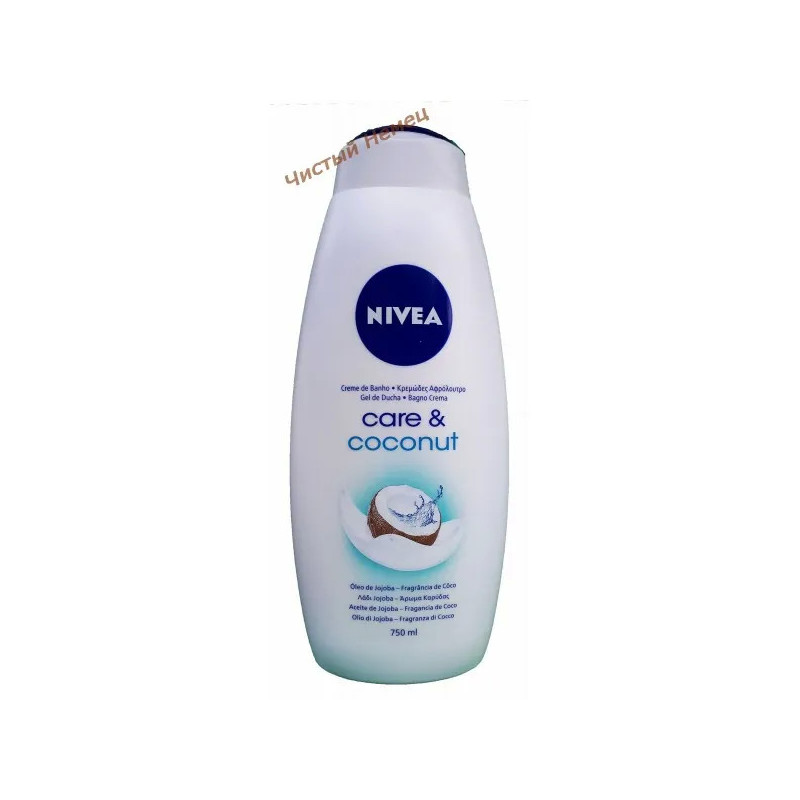 Nivea гель для душа (750 мл) Care & Coconut