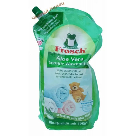 Frosch (1,8 л-20 ст) жидкий Aloe Vera 