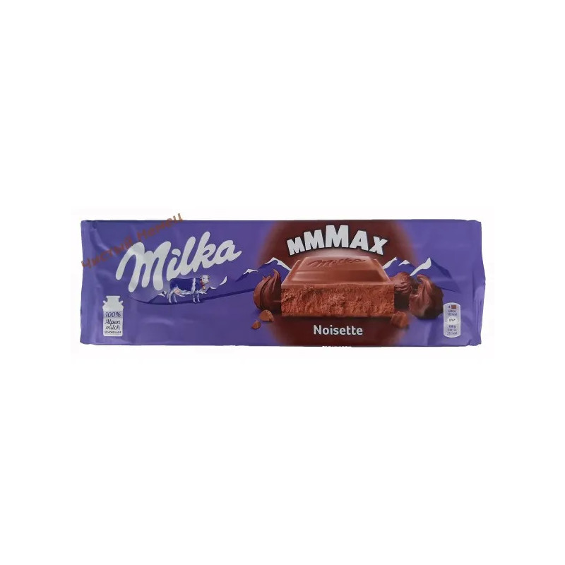 Milka Noisette молочный шоколад с шоколадной пастой (300 гр) Австрия