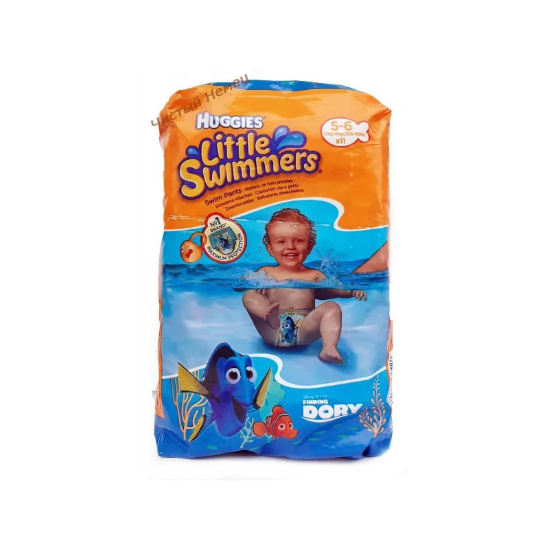 Huggies трусики для плавания 5-6 (13-18 кг) 11 шт Little Swimmers