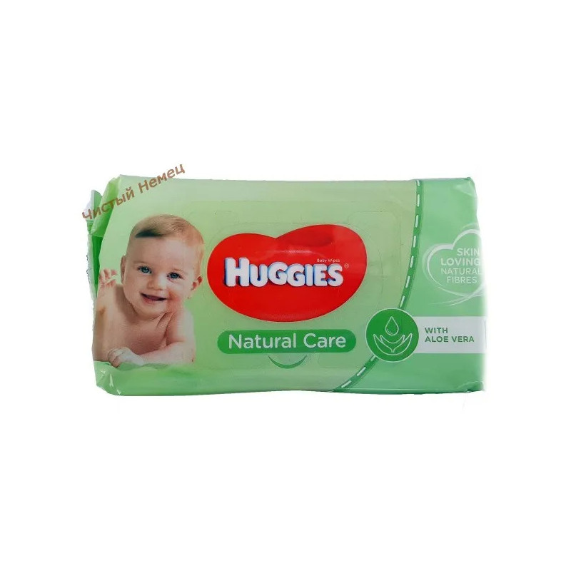 Huggies влажн.салфетки (56 шт) Natural Care