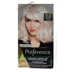 L'Oreal Paris Preference краска для волос 10.21