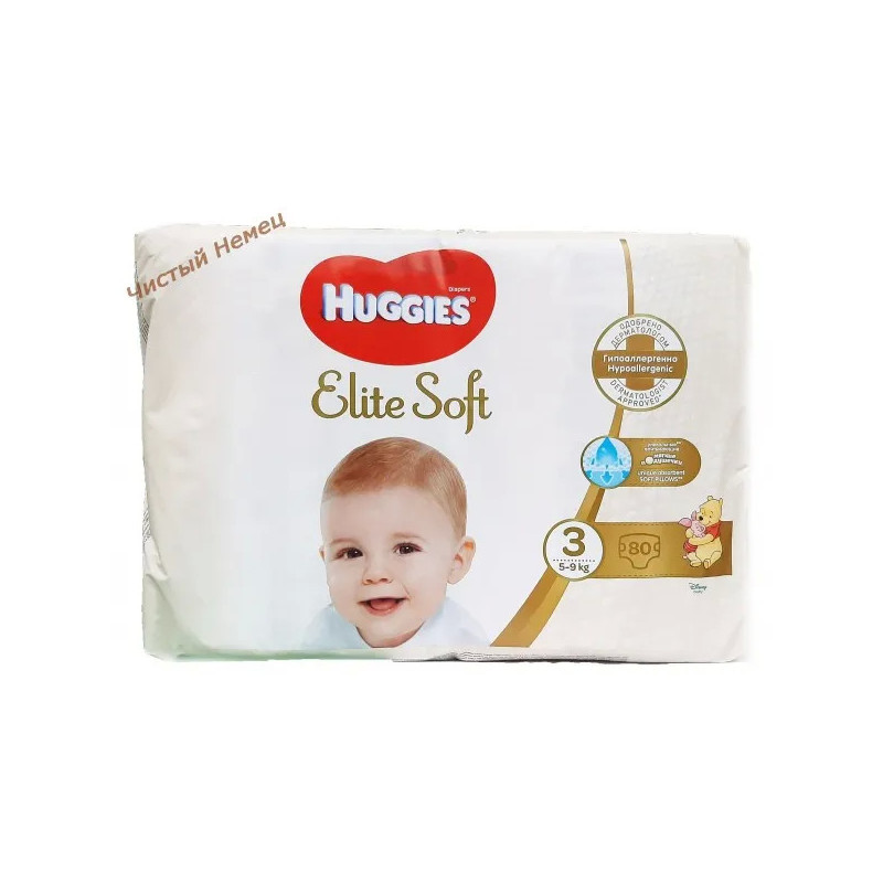 Huggies подгузн.элитсофт 3 (80 шт)