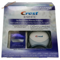 Crest полоски Lightnig (20 шт + лампа ) USA
