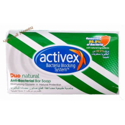 Activex антибактериальное мыло (120 гр) Duo Natural 
