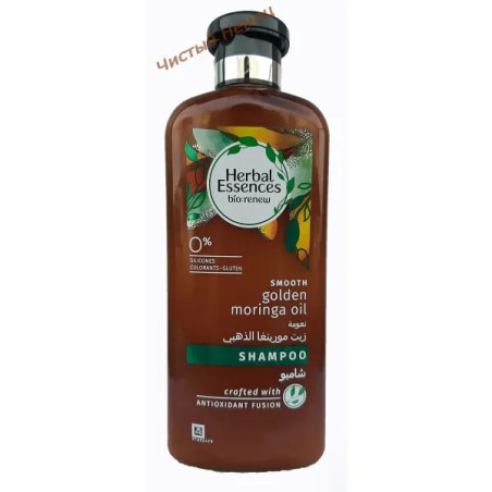 Herbal шампунь (400 мл) Goldenes Moringaöl 