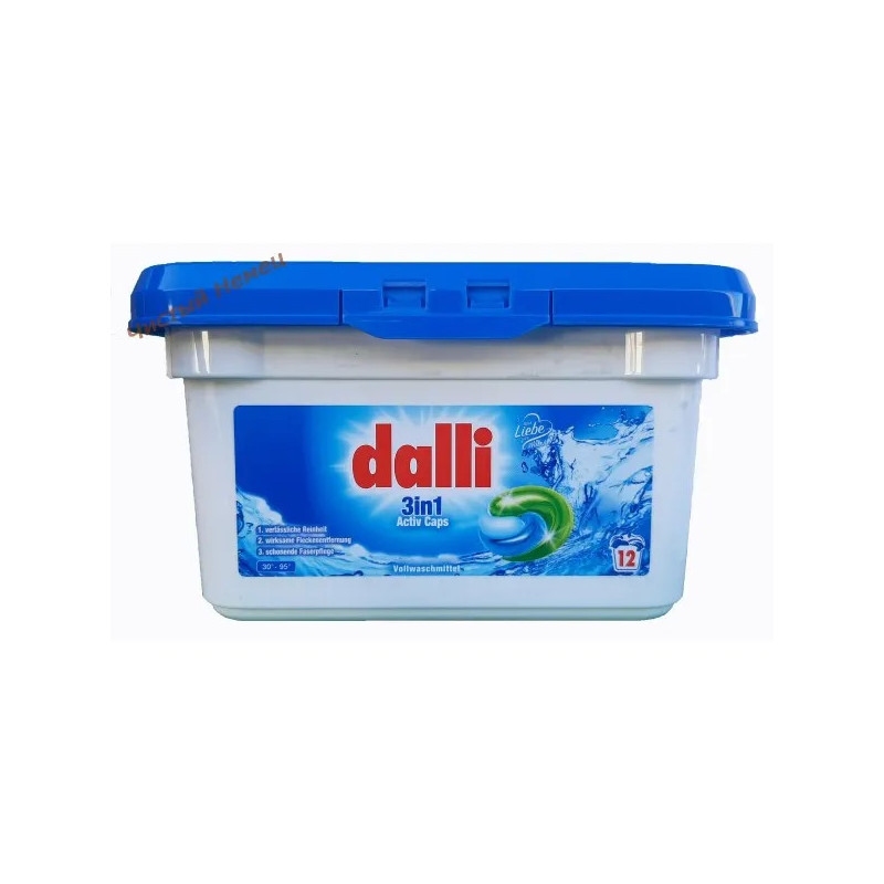 Dalli капсулы (12 шт) Activ Caps 3 in 1