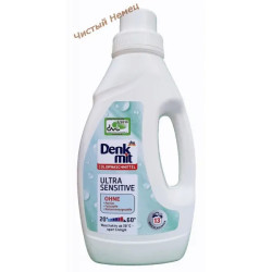 Жидкий порошок для детского цветного белья DenkMit Colorwaschmittel Ultra Sensitive 1l