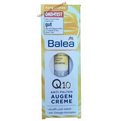 Balea крем для глаз  Q10 Anti-Falten Augencreme mit Omega Komplex (15 мл) Германия