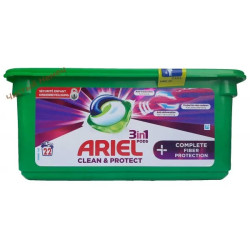 Ariel кап (22 шт) Clean & Protect Complete Fiberer Protection