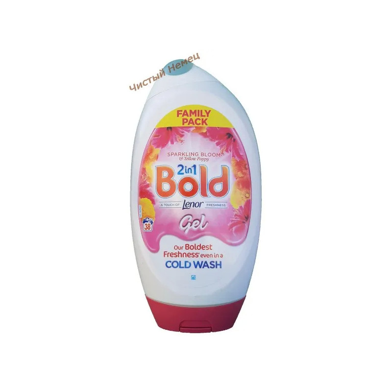 Bold гель (1,4 л-38 ст) Яйцо Sparkling Bloom и Yellow Poppy