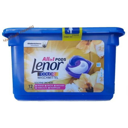 Lenor кап.(80 шт) Тройные Color Goldene Orchidee