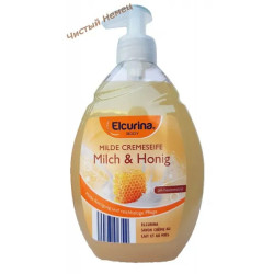 Elcurina жидкое мыло (500 мл) Milch & Honig Германия