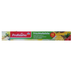 Защитная пленка для продуктов DM Profissimo Frischhaltefolie 50 м х 29 см.Германия