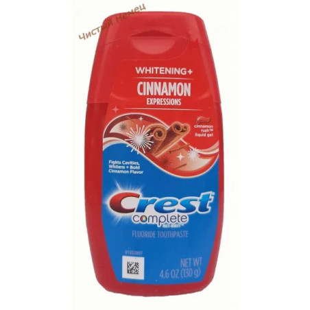 Crest Complete (130 г) Cinnamon корица стоячая USA