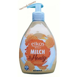 Elkos жидкое мыло (500 мл) Milch & Honig