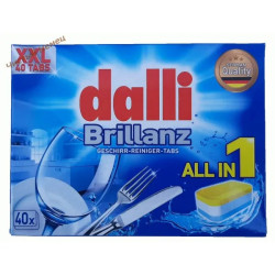 Dalli таблетки для ПММ (40 шт) Brillanz All in 1