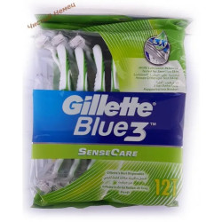 Gillette Blue 3 SenseCare Набор одноразовых станков для бритья (12 шт) Колумбия