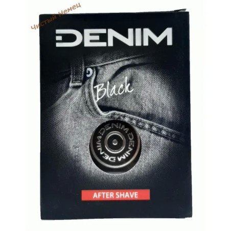 Denim лосьон после бритья (100 мл) Black