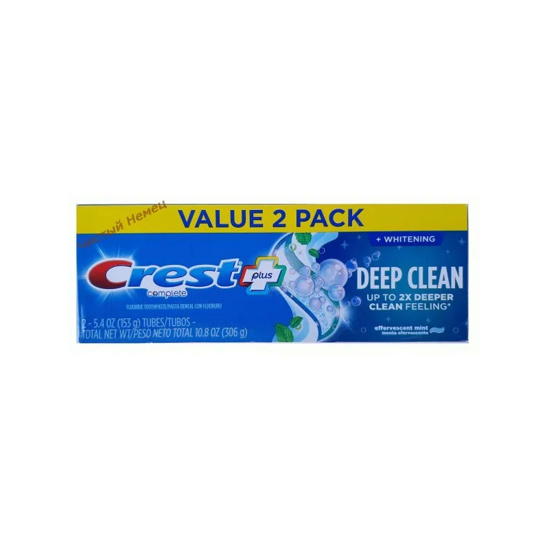 Crest Complete (2*153 г) Deep Clean USA