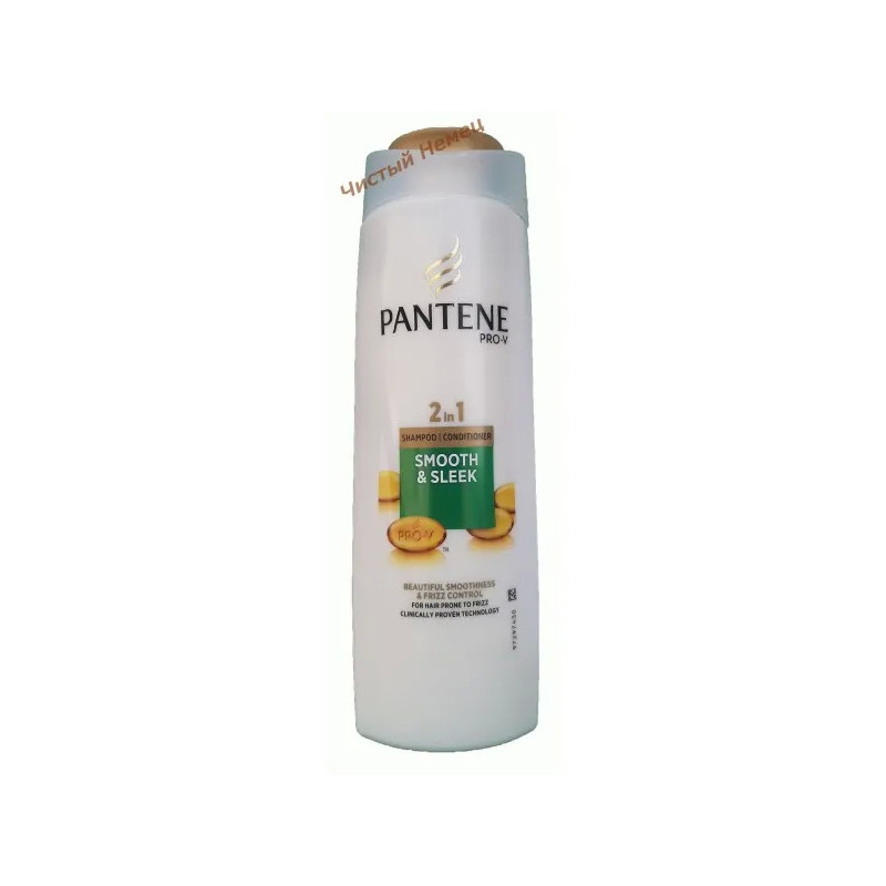 Pantene шампунь (400 мл) Smooth & sleek