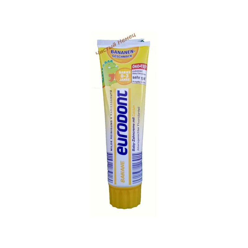 Eurodont зубная паста Kids (100 мл) Bananen 0-3 лет