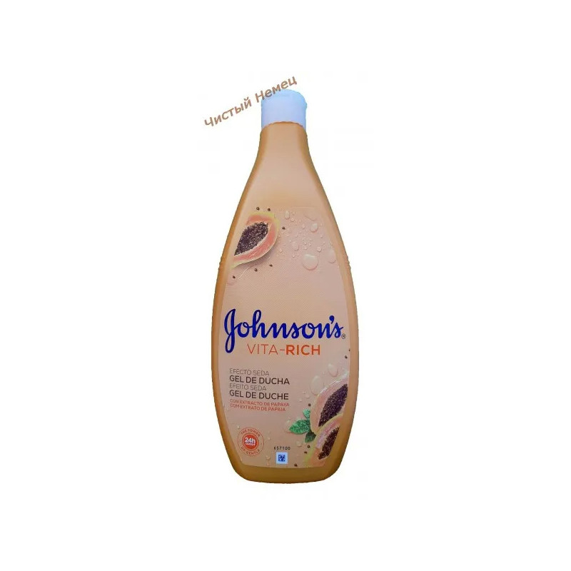 Johnson's гель для душа (750 мл) Vita Rich Silk Effect 