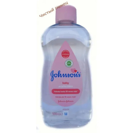 Johnson's baby масло (aceite oleo) увлажняющее (500 мл) Испания