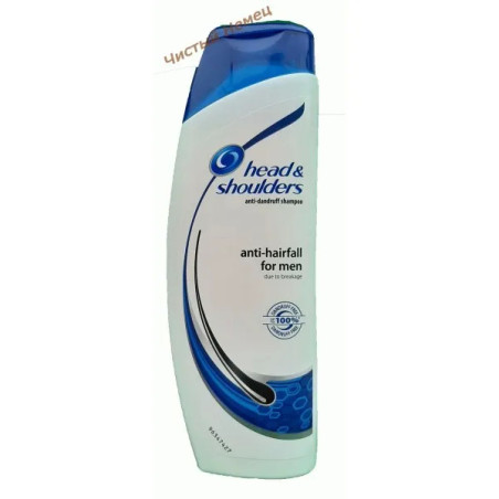 Head & Shoulders шампунь (300 мл) For Men Anti-Hairfall