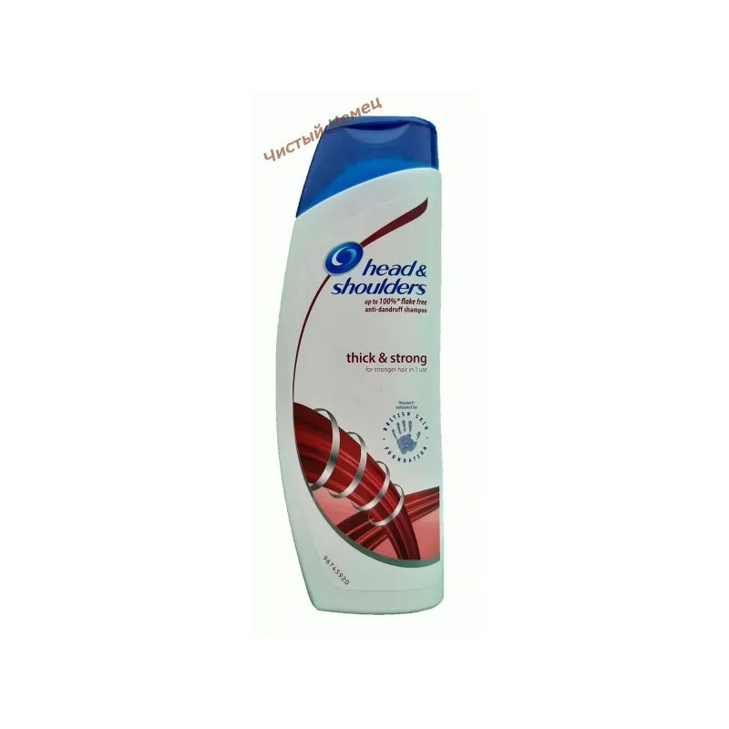 Head & Shoulders шампунь (300 мл) Thick & Strong  Густые и крепкие 