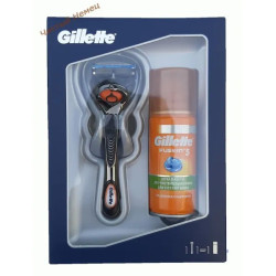 Gillette картон (станок + гель для бритья 75мл.)