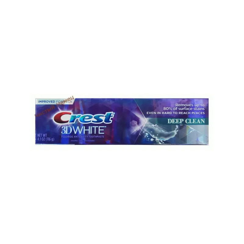 Crest 3D White Deep Clean (116 гр) USA