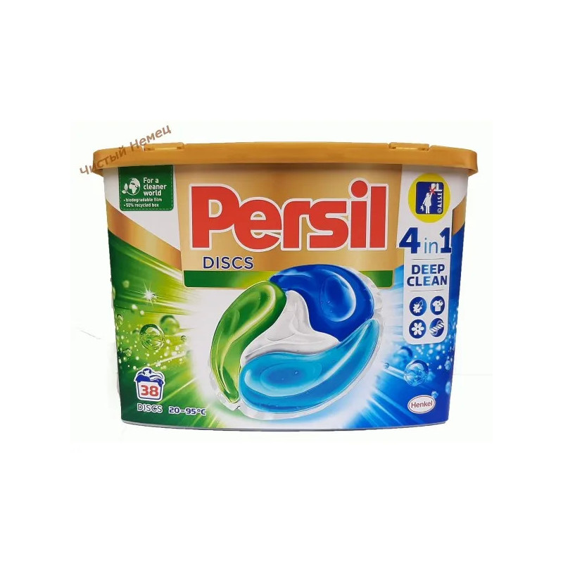 Persil капсулы (38) Четвертные Discs универсальные 