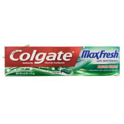 Colgate зубная паста (170 гр) MaxFresh Whitening & Breath Strips