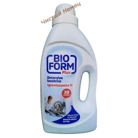 Bio form plus (1,65 л-30 ст) гель для стирки Igienizzante