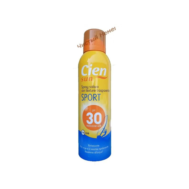 Cien спрей солнцезащитный (200 мл) Sport SPF 30