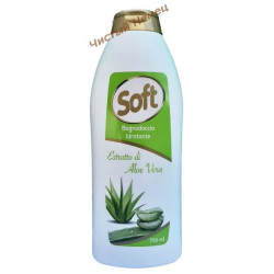 Soft гель для душа (750 мл) Estratto di aloe vera