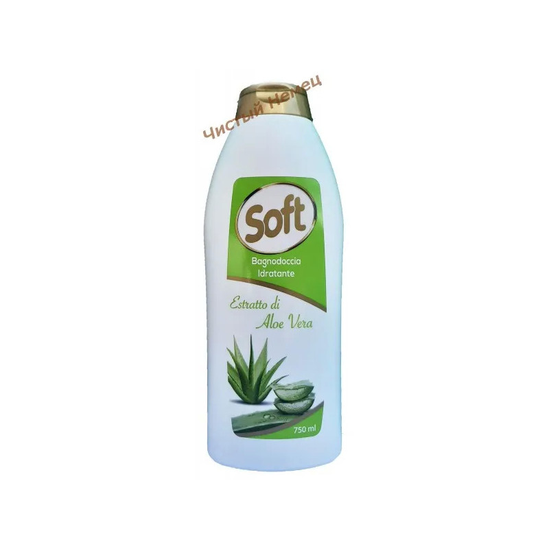 Soft гель для душа (750 мл) Estratto di aloe vera