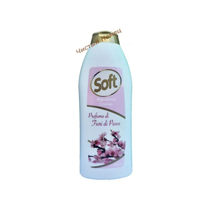 Soft гель для душа (750 мл) Fiori di pesco Цветы персика