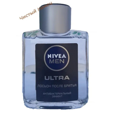 Nivea лосьон после бритья (100 мл) Men Ultra без упаковки