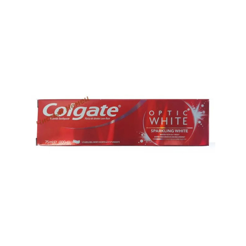 Colgate Optic White отбеливающая зубная паста Sparcling mint (100 г) Бразилия