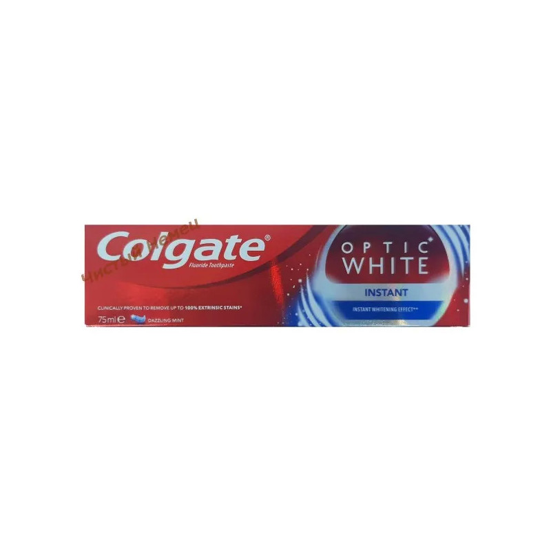 Colgate Optic White (75 мл) Instant 