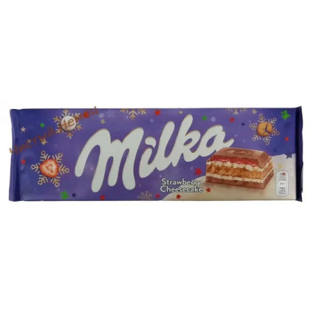 Milka шоколад (300 гр) Strawberry Швейцария