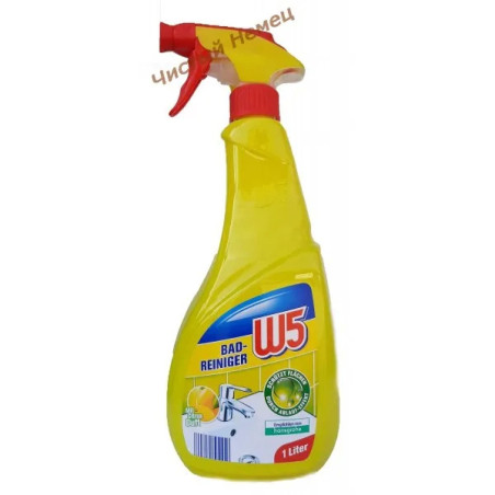 W5 cпрей для ванны (750 мл) Bathroom cleaner Citrus Германия