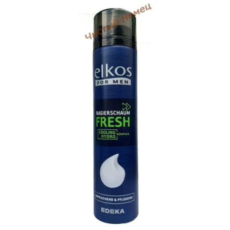 Elkos men rasier-schaum Fresh пена для бритья 300 ml