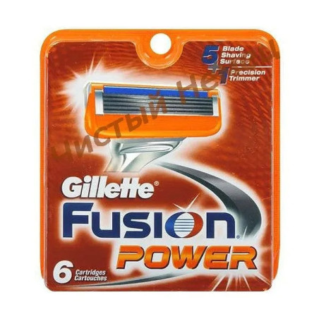 Картридж Gillette Fusion Power (6 шт)