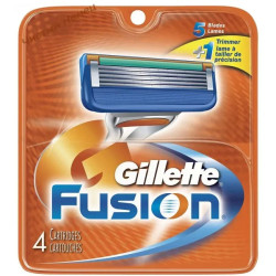 Картриджы Gillette  Fusion (4 шт)