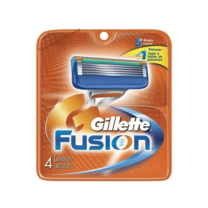 Картриджы Gillette  Fusion (4 шт)